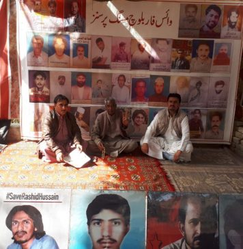 کوئٹہ: لاپتہ افراد کی بازیابی کے لئے بھوک ہڑتالی کیمپ 4484 دن میں داخل