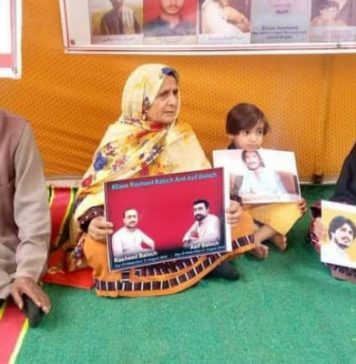 راشد حسین کی جبری گمشدگی کے 3سال، کراچی میں بھوک ہڑتالی کیمپ، کل مظاہرہ کیا جائے گا