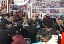 بلوچستان میں جبری گمشدگیوں کا نہ رکنے والا ایک سلسلہ شروع کیا گیا ہے – ماما قدیر بلوچ