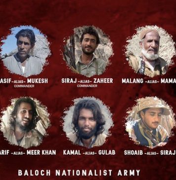 ڈرون حملے میں تنظیم کے دو آپریشنل کمانڈر سمیت دس ساتھی شہید ہوگئے ۔ بی این اے
