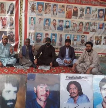 کوئٹہ: جبری گمشدگیوں کے خلاف احتجاج جاری