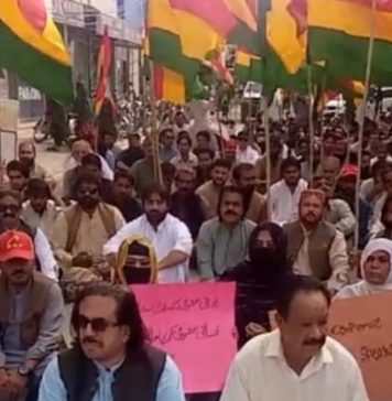نوکنڈی واقعہ کے خلاف بی این پی کا کوئٹہ سمیت بلوچستان میں احتجاج