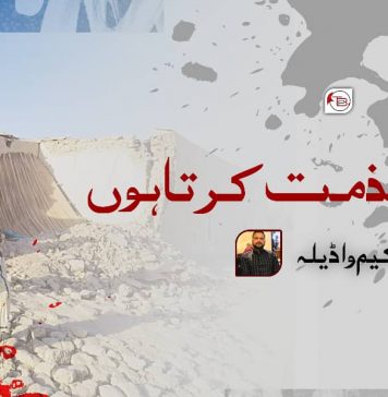 میں مذمت کرتا ہوں ۔ حکیم وڈیلہ