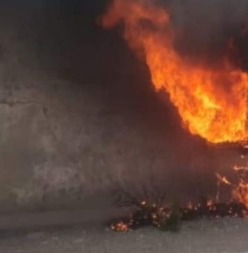 کوئٹہ: شاہرگ میں نامعلوم افراد نے اسکول کو آگ لگادی