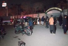 قلات پولیس تھانے پر بم حملہ