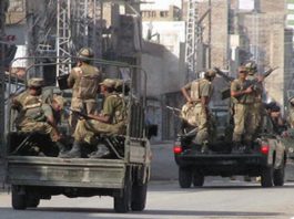 پنجگور میں فوجی آپریشن، مارٹر گولے فائر