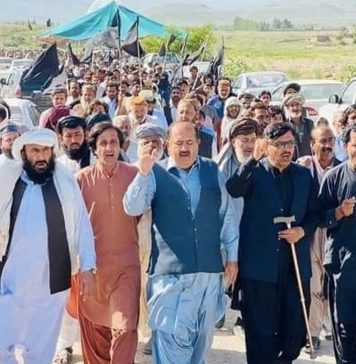 ہرنائی میں جرائم ریاستی سرپرستی میں ہورہے ہیں – مظاہرین