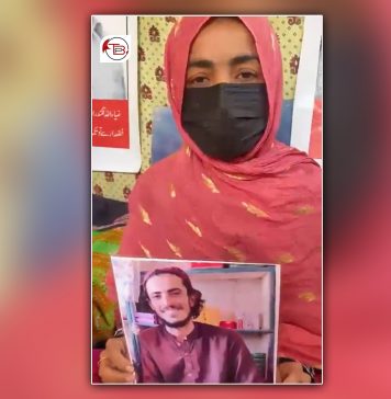 بھائی شاہ فہد کو فورسز نے گھر سے لاپتہ کیا، منظر عام پر لایا جائے – رضیہ بلوچ