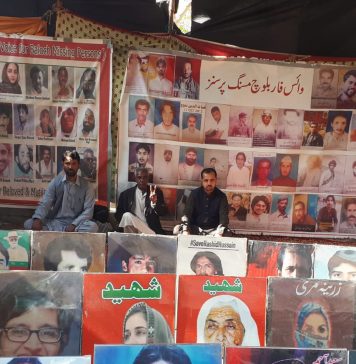 کوئٹہ: جبری گمشدگیوں کے خلاف احتجاجی کیمپ آج 4976 ویں روز جاری رہا