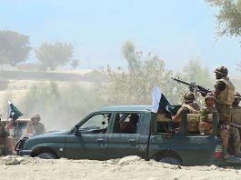 خاران: فوجی آپریشن میں مصروف اہلکاروں پر راکٹوں سے حملہ