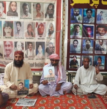 کوئٹہ: جبری گمشدگیوں کے خلاف احتجاج جاری