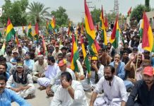 وڈھ صورتحال، بی این پی کا بلوچستان بھر میں احتجاج