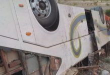 بیلہ میں روڈ حادثہ، تین افراد جانبحق، بیس زخمی