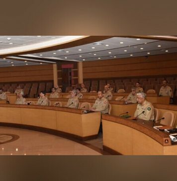 افغانستان میں ٹی پی پی کو میسر آزادی سے پاکستان کا امن متاثر ہوا – کور کمانڈر کانفرنس