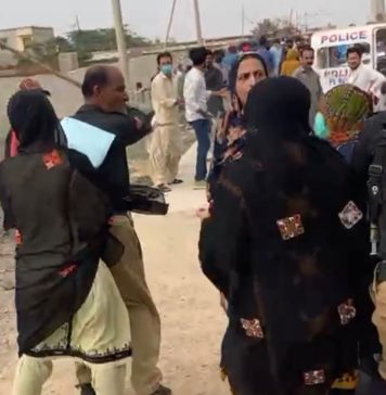 داد شاہ کے جبری گمشدگی کے خلاف لواحقین کے دھرنے پر پولیس لاٹھی چارج