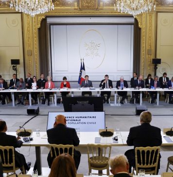 تمام زندگیوں کی اہمیت یکساں ہے، فرانس میں غزہ امداد کانفرس