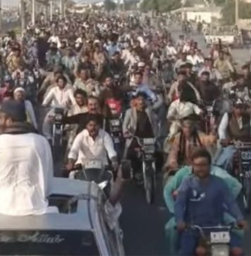 اسلام آباد مظاہرین سے اظہار یکجہتی کیلئے گوادر میں ریلی، ہزاروں افراد کی شرکت