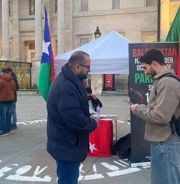 بی این ایم کا برطانیہ میں کئی روزہ آگاہی مہم کا پہلا حصہ مکمل ، عالمی برداری سے بلوچ کے لیے انصاف اور آزادی کا مطالبہ