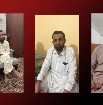 بلوچستان: جبری لاپتہ تین افراد بازیاب