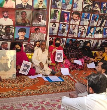 کوئٹہ: جبری گمشدگیوں کے خلاف احتجاجی کیمپ جاری