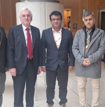 بی این ایم چیئرمین ڈاکٹر نسیم بلوچ کی برطانوی ممبر پارلیمنٹ جان میکڈونل سے ملاقات ، بلوچستان کی صورتحال پر گفت و شنید