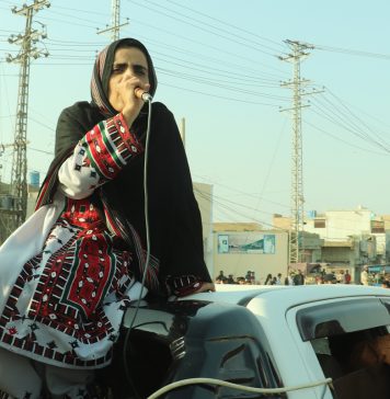 ڈاکٹر ماہ رنگ بلوچ کا کشمیری مظاہرین کیساتھ اظہار یکجہتی اور ریاستی تشدد کی مذمت