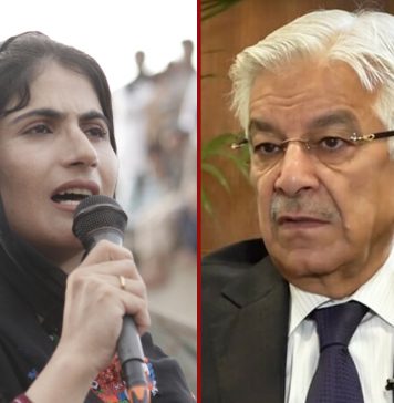 خواجہ آصف کا بلوچوں کے متعلق متعصبانہ بیان، سمی دین نے آڑے ہاتھوں لے لیا