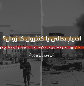 اختیارِ بحالی یا کنٹرول کا زوال؟ – بلوچستان بھر میں حملوں نے حکومت کے دعوؤں کو چیلنج کردیا۔ ٹی بی پی رپورٹ