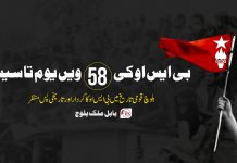 بی ایس او کی 58ویں یومِ تاسیس، بلوچ قومی تاریخ میں بی ایس او کا کردار اور تاریخی پس منظر – بابل ملک بلوچ