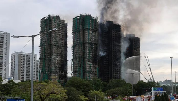 ہانگ کانگ آتشزدگی