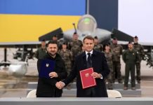 یوکرین کا فرانس سے سو رافال لڑاکا طیارے خریدنے کا ارادہ