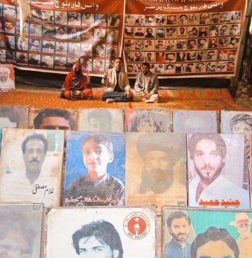 کوئٹہ: جبری گمشدگیوں کے خلاف احتجاج جاری، جبری لاپتہ لعل محمد مری اور کلیم اللہ مری کے لواحقین کی احتجاج میں شرکت