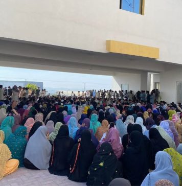 تربت: بالاچ بالی کی جبری گمشدگی کے خلاف یونیورسٹی آف تربت میں دوسرے روز بھی احتجاج جاری