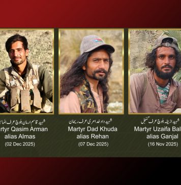 تین حملوں میں قابض فوج کے 11 اہلکار ہلاک، ایک گرفتار، 3 سرمچار شہید – بلوچ لبریشن آرمی