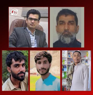 بلوچستان و عمان سے 5 افراد جبری لاپتہ، طلبہ، ڈاکٹر اور وکیل شامل