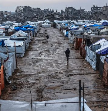 غزہ میں سردی اور سیلاب سے 17 افراد ہلاک