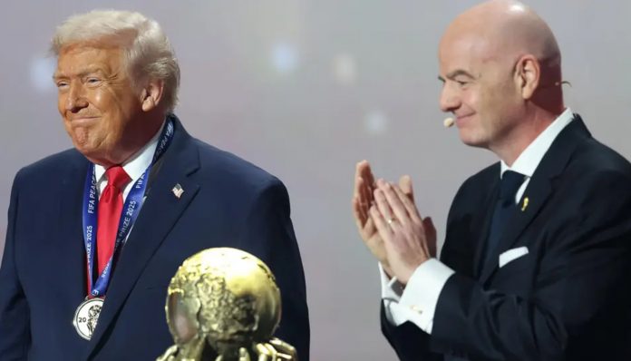 ٹرمپ - فیفا امن انعام
