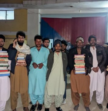 نصیر آباد: کتاب اسٹال سے گرفتار بلوچ طلباء رہا