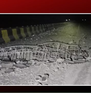 پنجگور میں سی پیک روڈ پر دھماکہ، رخشاں ندی کے پل کو جزوی نقصان