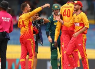 ٹی ٹوئنٹی ورلڈکپ: زمبابوے نے آسٹریلیا کو شکست سے دوچار کیا