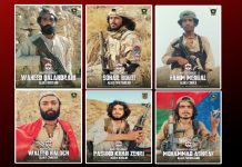 بلوچ لبریشن آرمی نے آپریشن ھیروف میں شامل، مزید چھ سرمچاروں کے تفصیلات جاری کردئے