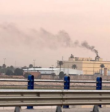 بغداد میں امریکی سفارتخانے پر ڈرون اور راکٹ حملے