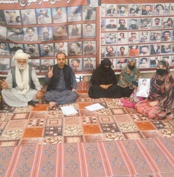 کوئٹہ: جبری گمشدگیوں کے خلاف وی بی ایم پی کا احتجاجی کیمپ 6133ویں روز جاری