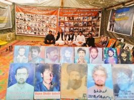 کوئٹہ: جبری گمشدگیوں کے خلاف وی بی ایم پی کا احتجاجی کیمپ 6183ویں روز بھی جاری