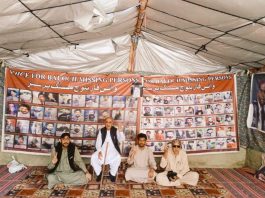 وی بی ایم پی کا احتجاجی کیمپ 6198ویں روز بھی جاری، جبری گمشدگیوں کے مسئلے کے فوری حل کا مطالبہ