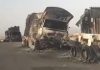 پنجگور: چیدگی روٹ پر سات ٹرالر گاڑیوں اور فورسز پر حملہ