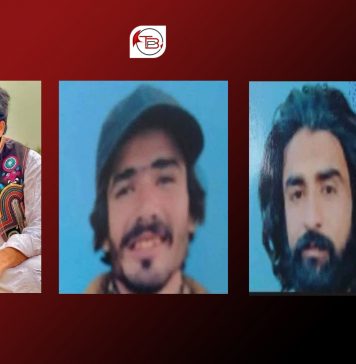 وی بی ایم پی کا شاہد احمد کرد، نور محمد کرد اور جیئند بلوچ کی فوری اور باحفاظت بازیابی کا مطالبہ