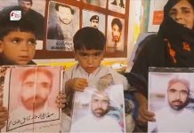 جبری گمشدگیوں کے خلاف احتجاج 6211 ویں روز بھی جاری، مٹھا خان مری کے لواحقین کی شرکت