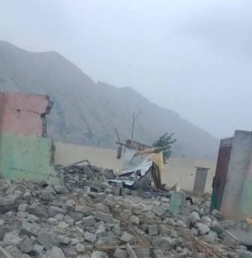 سنجاوی: صغرہ پولیس چوکی پر نامعلوم افراد کا حملہ، چوکی تباہ