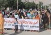 آصف بلوچ کی جبری گمشدگی کے خلاف خضدار میں احتجاجی ریلی نکالی گئی